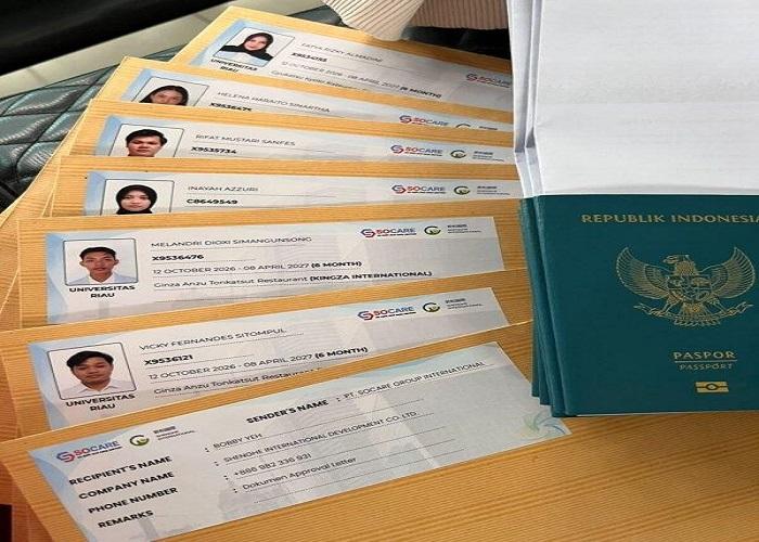 Tingkatkan Wawasan dan Profesionalisme Internasional, FISIP Unri Kirim 10 Mahasiswa Magang ke Taiwan